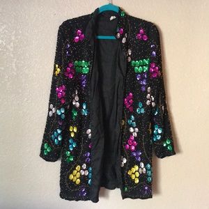 Vintage sequined jacket